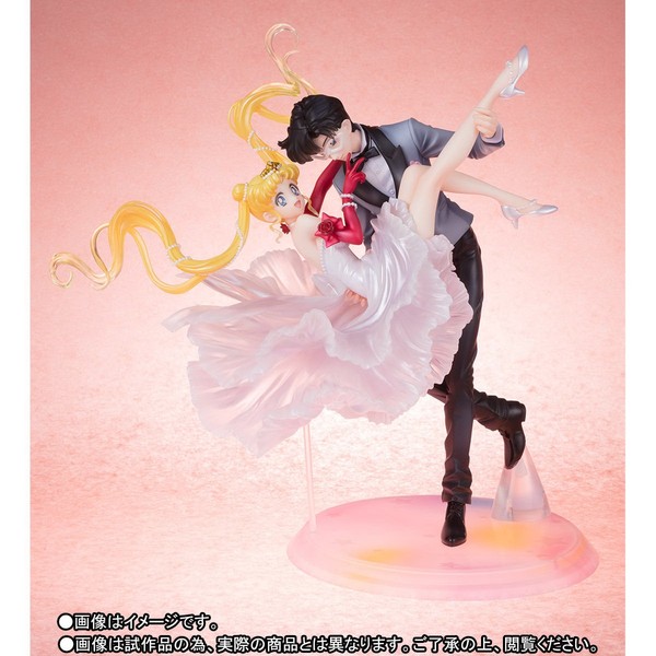 Tsukino Usagi, Tuxedo Kamen (Kamen Budoukai), Bishoujo Senshi Sailor Moon, Bandai Spirits, Pre-Painted, 4573102551238