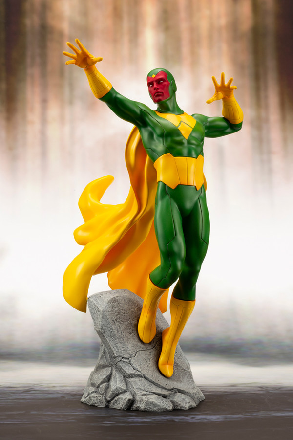 Vision, Avengers, Kotobukiya, Pre-Painted, 1/10, 4934054093557