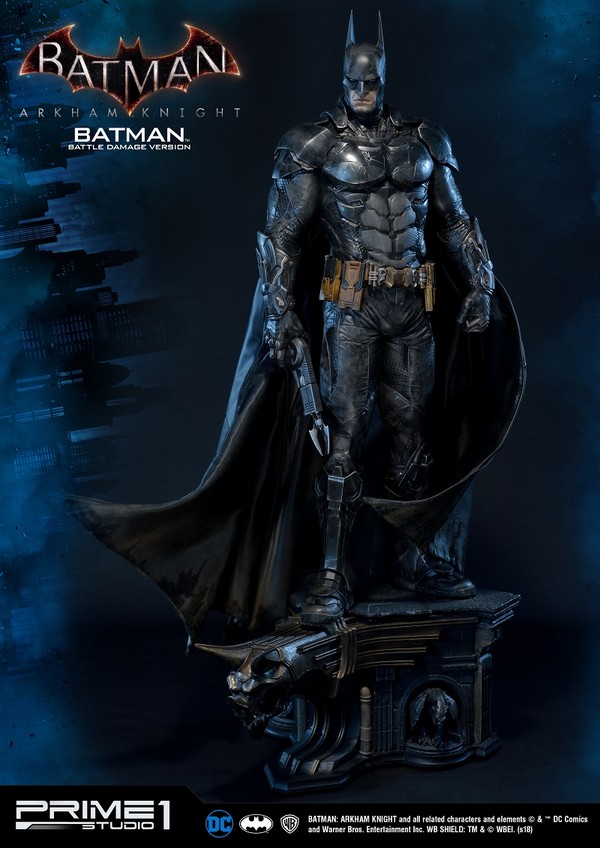 Batman, Bruce Wayne (Battle Damage), Batman: Arkham Knight, Prime 1 Studio, Pre-Painted, 1/3, 4562471906312