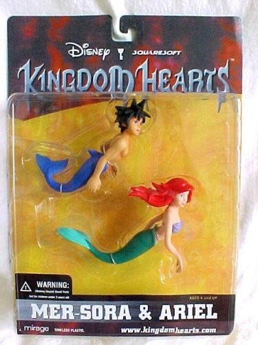 Ariel, Kingdom Hearts, Mirage Toys, Pre-Painted