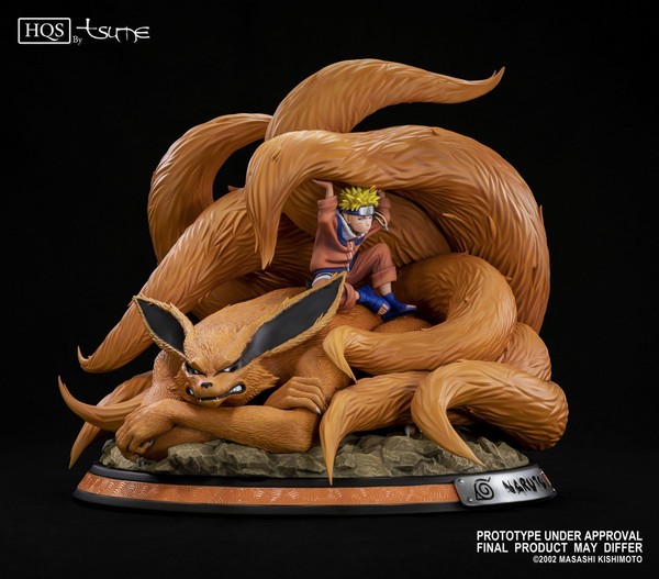 Kyuubi, Uzumaki Naruto, Naruto, Tsume, Pre-Painted, 1/8