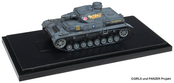 Panzerkampfwagen IV Ausf D (Anzio Battle! PiyoPiyo markings), Girls Und Panzer Der Film, Platz, Dragon, Pre-Painted, 1/72, 4545782046663