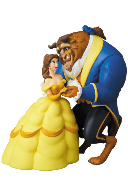 Beast, Belle, Beauty And The Beast, Medicom Toy, Pre-Painted, 4530956154510
