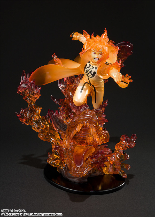 Kyuubi, Namikaze Minato (Kizuna Relation), Naruto Shippuuden, Bandai Spirits, Pre-Painted, 4573102552785