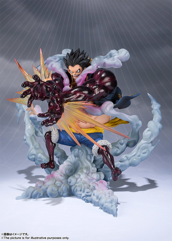 Monkey D. Luffy (Gear Fourth -Leo Bazooka-), One Piece, Bandai Spirits, Pre-Painted, 4573102551146