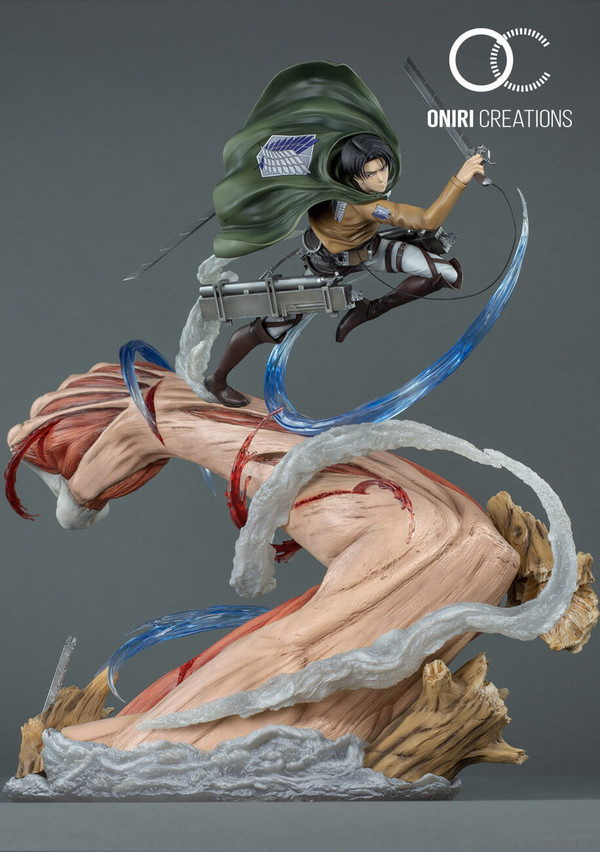 Levi, Megata No Kyojin, Shingeki No Kyojin, Oniri Creations, Pre-Painted, 1/6