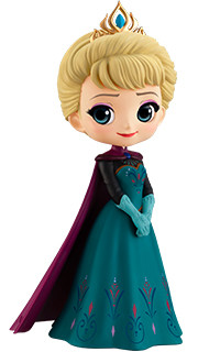 Elsa (Coronation Style), Frozen, Banpresto, Pre-Painted