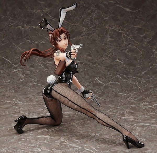 Revy (Bunny), Black Lagoon, FREEing, Pre-Painted, 1/4, 4571245298430