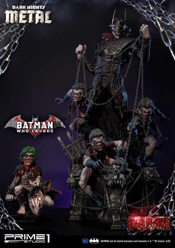 Damian Wayne, Robins, The Batman Who Laughs (DX), Dark Nights: Metal, Prime 1 Studio, Pre-Painted, 1/3, 4562471907098