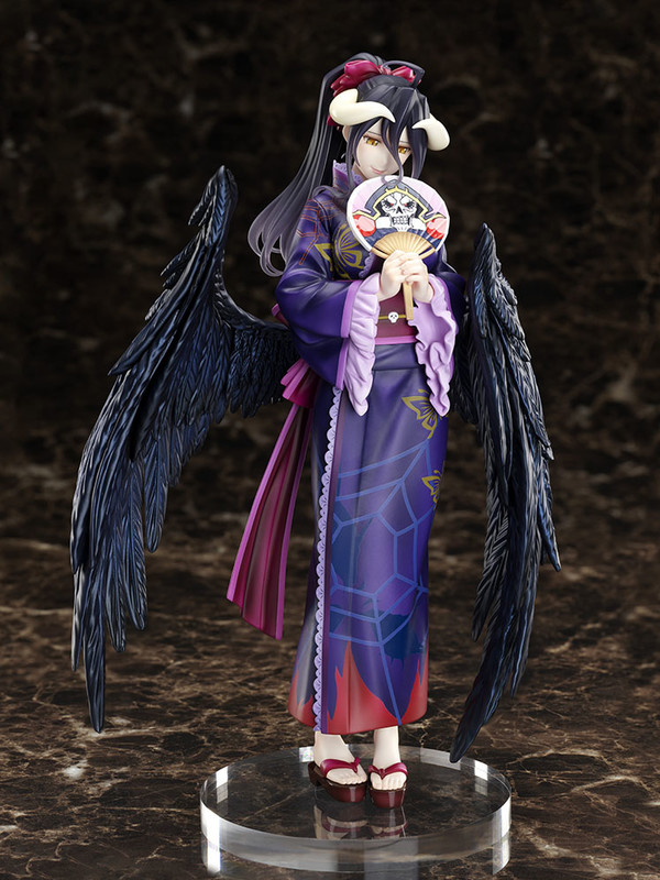 Albedo (Yukata), Overlord, FuRyu, Pre-Painted, 1/8