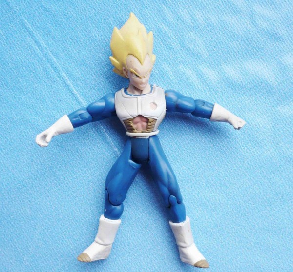 Vegeta, Vegeta SSJ, Dragon Ball Z, Jakks Pacific, Pre-Painted