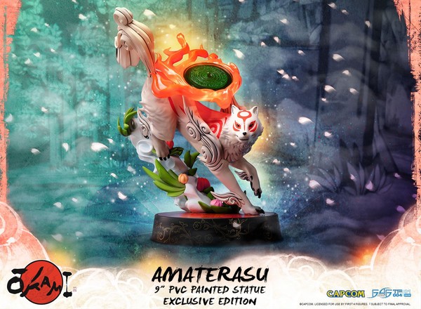 Amaterasu (Exclusive Edition), Ookami, First 4 Figures, Pre-Painted