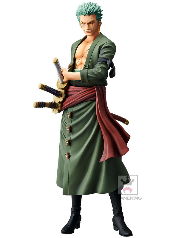 Roronoa Zoro, One Piece, Banpresto, Pre-Painted