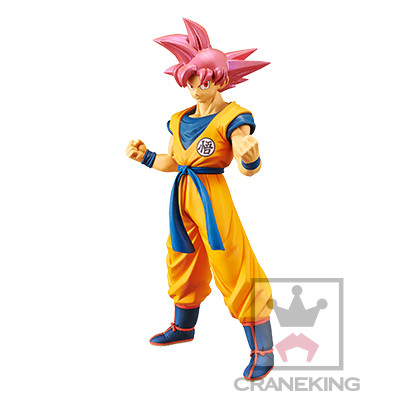 Son Goku SSJ God, Dragon Ball Super Broly, Banpresto, Pre-Painted