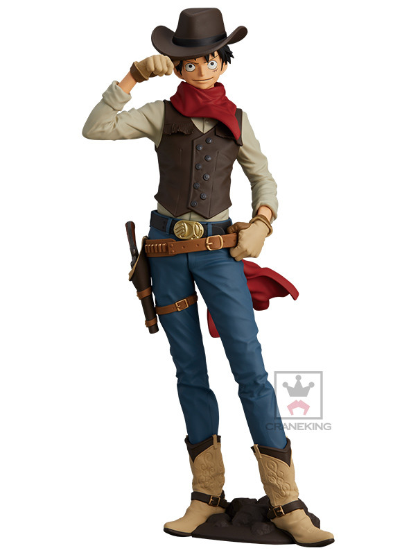 Monkey D. Luffy, One Piece, Banpresto, Pre-Painted