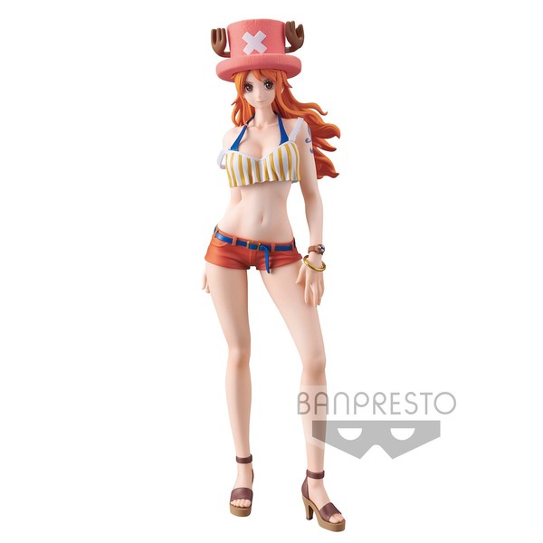 Nami, One Piece, Banpresto, Pre-Painted