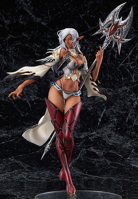 Dark Elf (Brown Skin), Lineage II, Max Factory, Pre-Painted, 1/7, 4545784041659