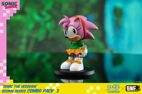 Amy Rose (Classic Amy), Sonic The Hedgehog CD, GNF Toyz, First 4 Figures, Pre-Painted