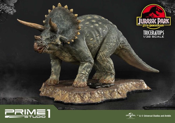 Triceratops, Jurassic Park, Prime 1 Studio, Pre-Painted, 1/38, 4562471907784