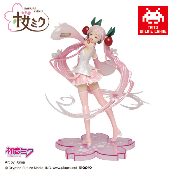 Hatsune Miku (Sakura, 2020, Smile, Taito Online Crane), Vocaloid, Taito, Pre-Painted