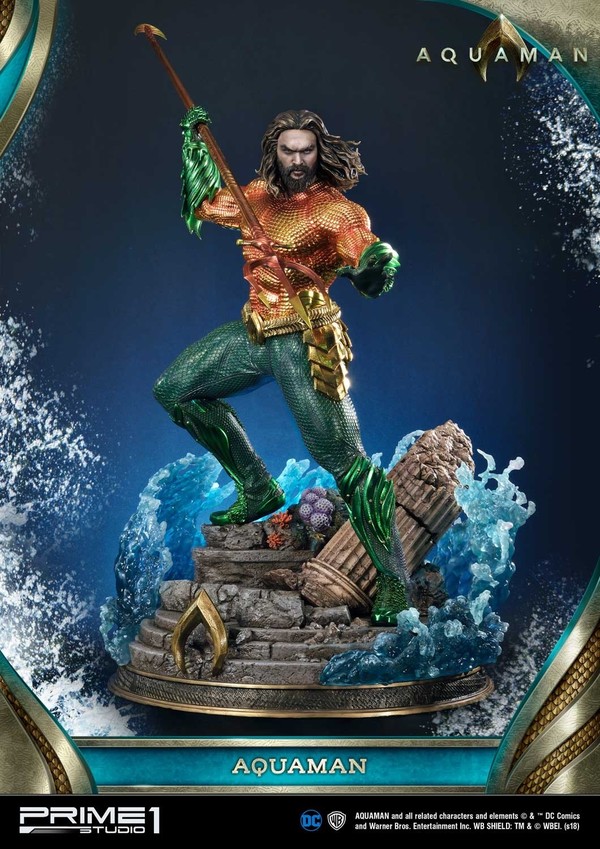 Aquaman, Aquaman, Prime 1 Studio, Pre-Painted, 1/3, 4562471907807