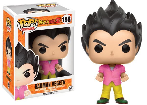 Vegeta (Badman), Dragon Ball Z, Funko Toys, Pre-Painted