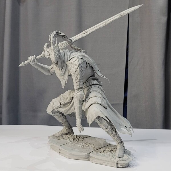 Kishi Artorias, Dark Souls, Gecco, Mamegyorai, Pre-Painted, 1/6