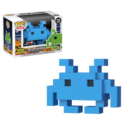 Medium Invader (Blue), Space Invaders, Funko Toys, Pre-Painted