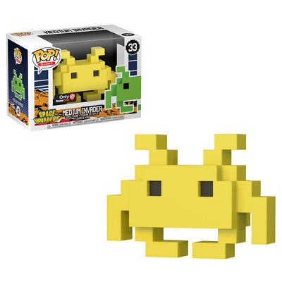 Medium Invader (Yellow), Space Invaders, Funko Toys, GameStop, Pre-Painted