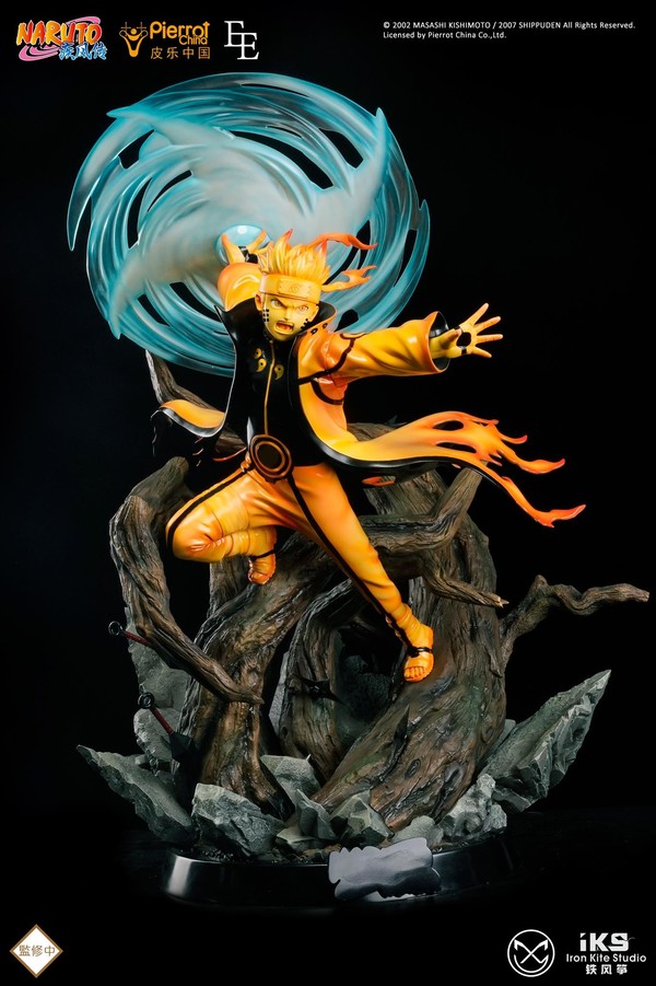 Uzumaki Naruto, Naruto Shippuuden, Iron Kite Studio, Pre-Painted, 1/4