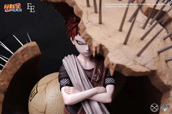 Gaara, Naruto, Iron Kite Studio, Pre-Painted, 1/4