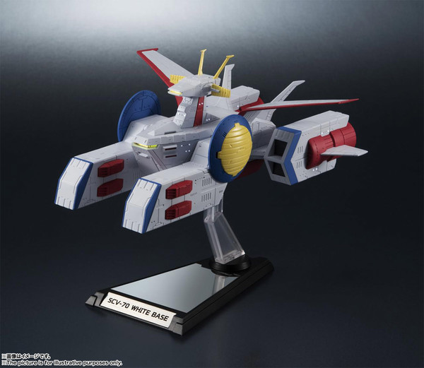 SCV-70 White Base, Kidou Senshi Gundam, Bandai Spirits, Pre-Painted, 1/1700, 4573102552686