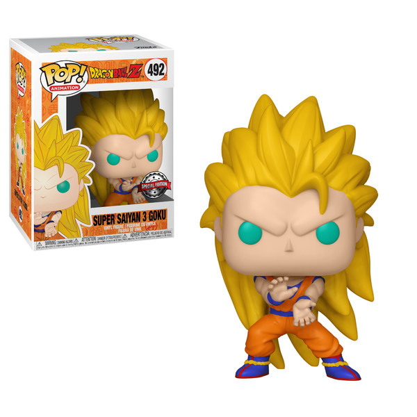 Son Goku SSJ3, Dragon Ball Z, Funko Toys, Pre-Painted