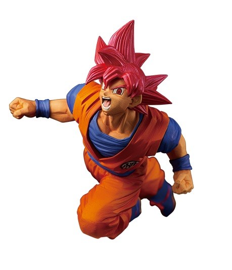 Son Goku SSJ God, Dragon Ball Super, Banpresto, Pre-Painted