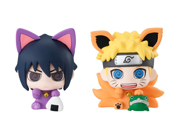 Uchiha Sasuke, Uzumaki Naruto (Maneki Kyuubi Dattebayo), Naruto Shippuuden, MegaHouse, Trading, 4535123825637