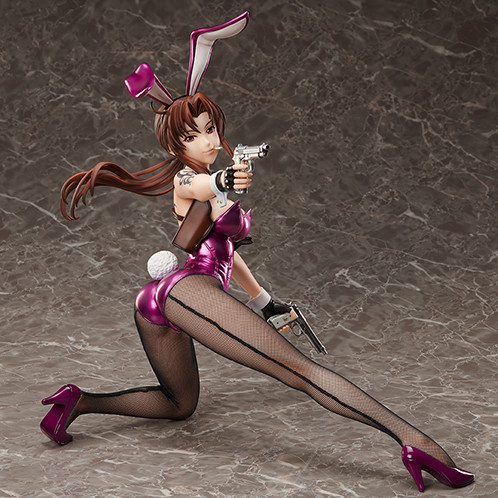 Revy (Bunny, GX Online Shop Limited Color), Black Lagoon, FREEing, Pre-Painted, 1/4, 4571245298447