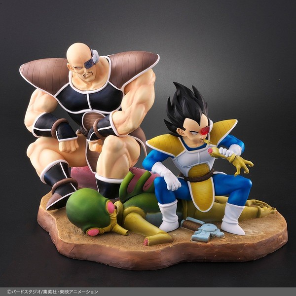 Nappa, Vegeta (Special Color), Dragon Ball Z, Bandai, Plex, Pre-Painted