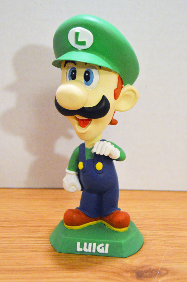 Luigi, Super Mario Brothers, ToySite, Pre-Painted