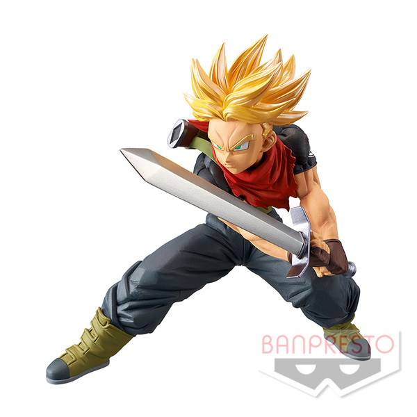 Future Trunks SSJ, Super Dragon Ball Heroes, Banpresto, Pre-Painted