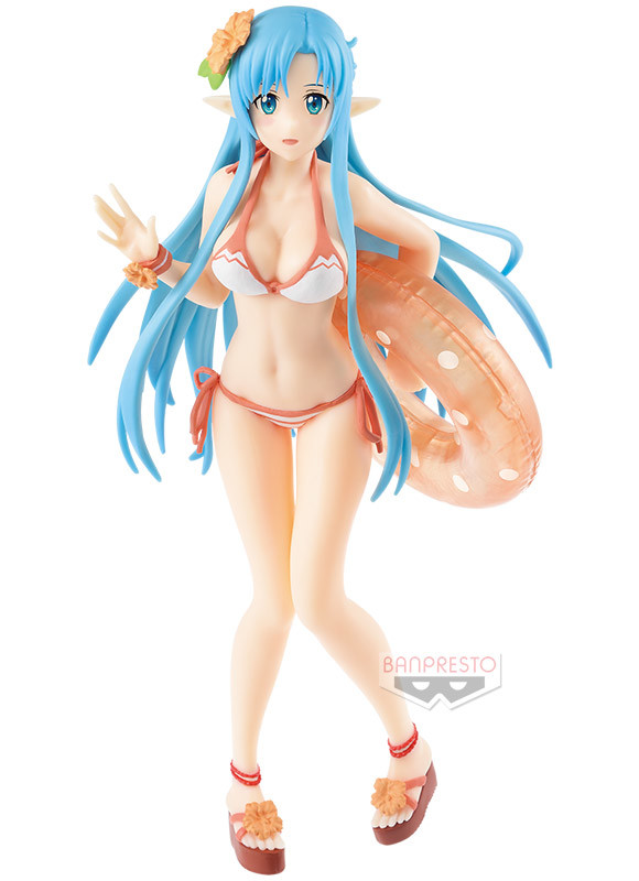 Asuna (Undine, Tropical Lover), Sword Art Online Memory Defrag, Banpresto, Pre-Painted
