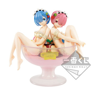 Ram, Rem (-Pudding à la Mode-), Re:Zero Kara Hajimeru Isekai Seikatsu, Bandai Spirits, Pre-Painted