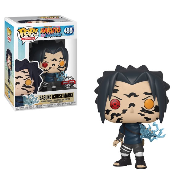 Uchiha Sasuke (curse mark), Naruto Shippuuden, Funko Toys, Pre-Painted