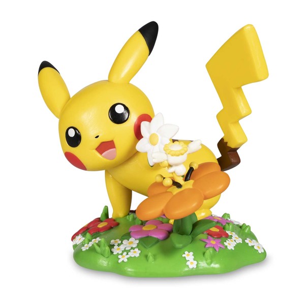 Flabebe, Pikachu (Blooming Curiosity), Pocket Monsters, Funko Toys, PokémonCenter.com, Pre-Painted