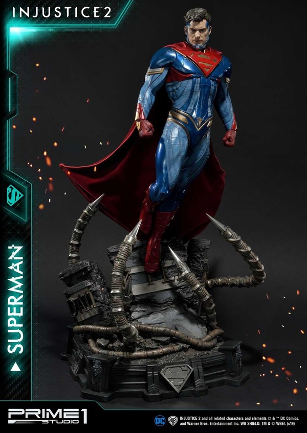 Superman, Injustice 2, Prime 1 Studio, Pre-Painted, 1/4, 4562471909054