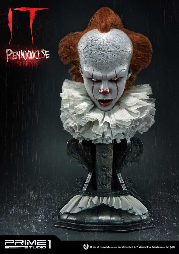 Pennywise (Serious), It (2017), Prime 1 Studio, Pre-Painted, 1/2, 4562471908583