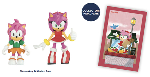 Amy Rose (Classic Amy), Sonic The Hedgehog, Sonic The Hedgehog CD, Tomy USA, Action/Dolls