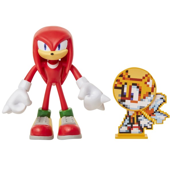 Knuckles the Echidna, Sonic The Hedgehog, Jakks Pacific, Pre-Painted