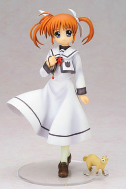Takamachi Nanoha, Yuuno Scrya (School Uniform), Mahou Shoujo Lyrical Nanoha The Movie 1st, Alter, Pre-Painted, 1/7, 4560228202731