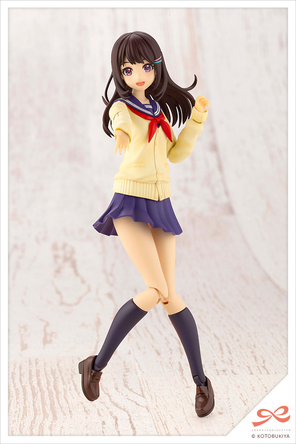 Yuki Madoka (Touou High School Winter Clothes), Original, Kotobukiya, Model Kit, 1/10, 4934054011599