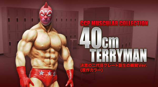 Terryman (40cm Masked Terryman (Orignal color)), Kinnikuman, CCP, Pre-Painted